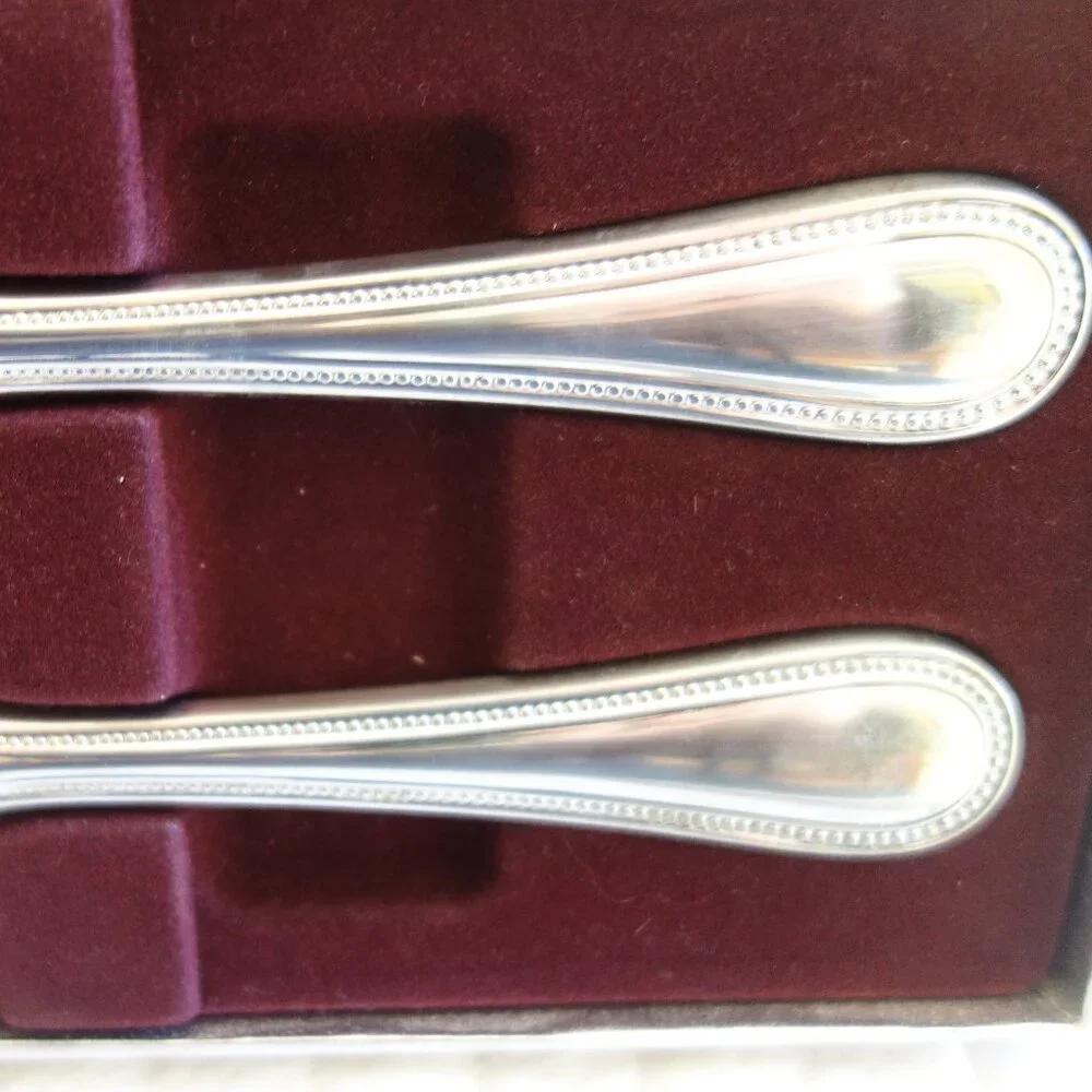 Vtg CARVEL HALL CUTLERY Stainless Carving Set – Fork & Knife – Original box